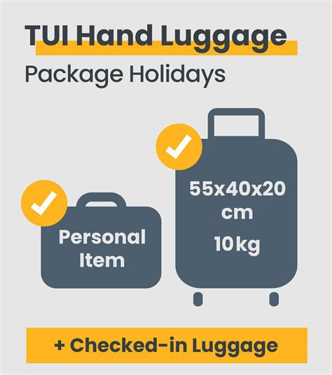 tui hand luggage size 2024.